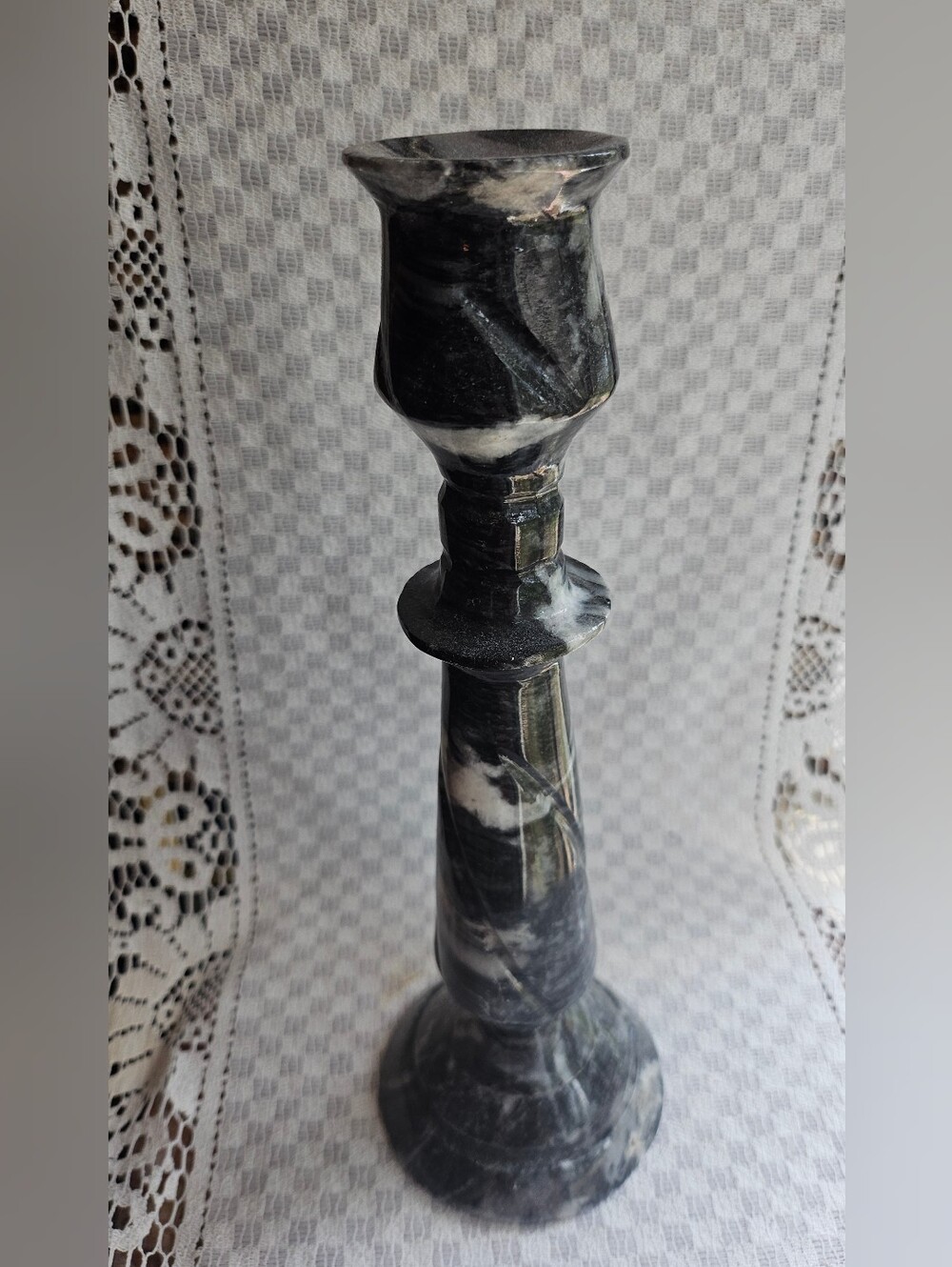 Vintage Marble Candlestick